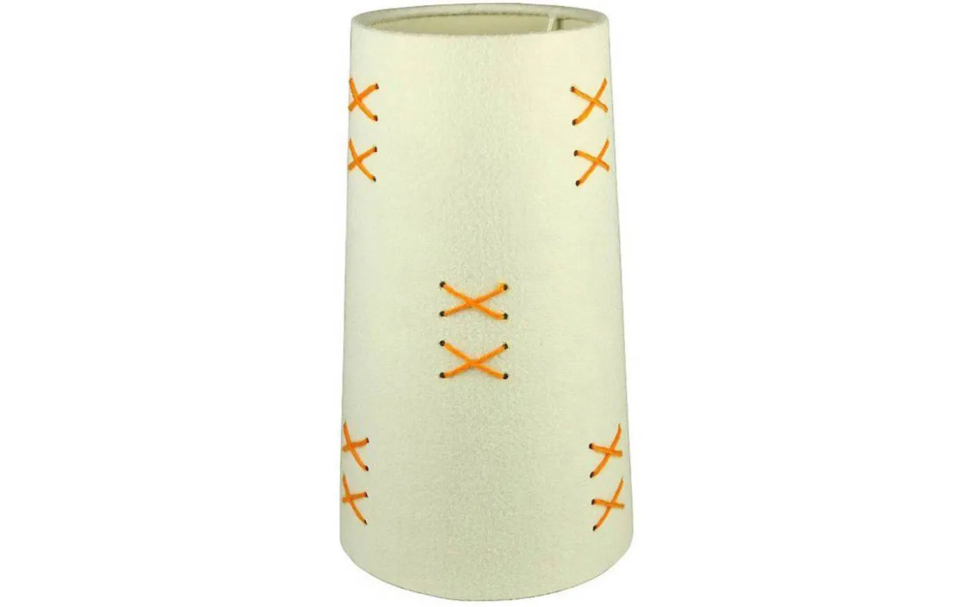 Kors Lampskärm Ø16cm Vit/Orange