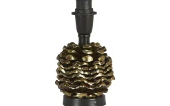 Kotten Lampfot 19cm Antik mässing