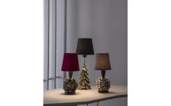 Kotten Lampfot 19cm Antik mässing