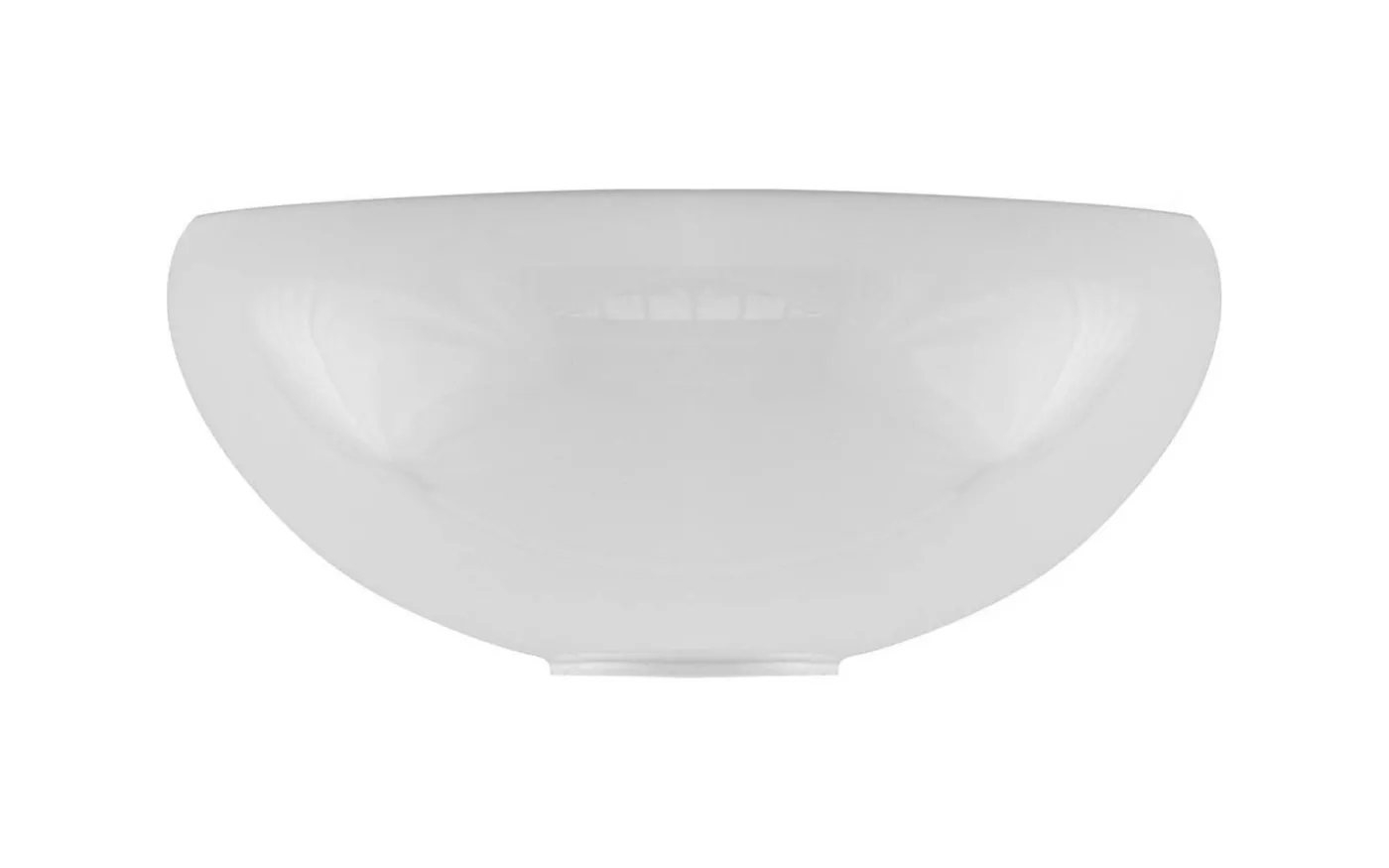 Kronskål 180 - Vitt överfångsglas