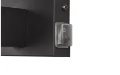 Kula H2O Vägglampa 1-del E14 mattsvart IP44