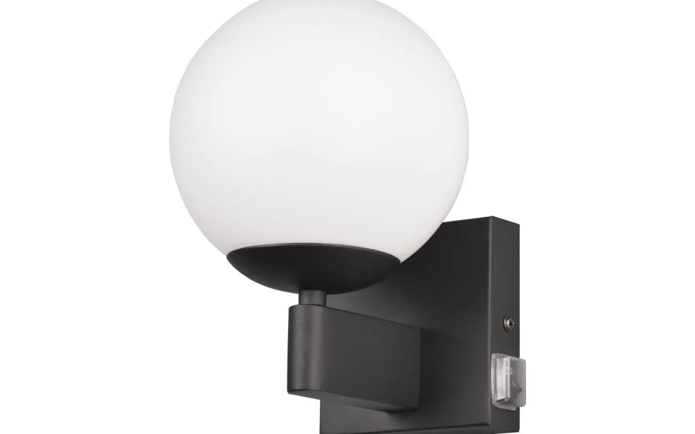 Kula H2O Vägglampa 1-del E14 mattsvart IP44