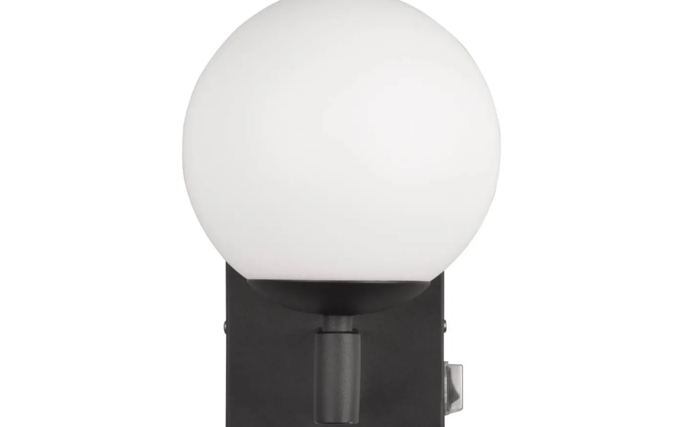 Kula H2O Vägglampa 1-del E14 mattsvart IP44