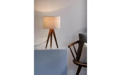 Kullen Bordslampa 44cm Ek/Vit