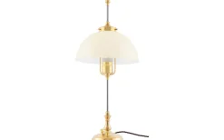 Kupolskärm 60/235 - Benvitt överfångsglas