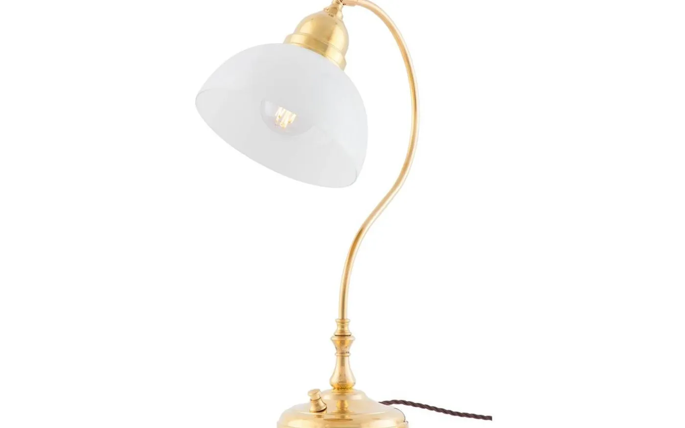 Kupolskärm 60/170 - Vitt överfångsglas