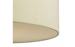 Lalo Taklampa Krämvit/Matt nickel 40cm 3xE27