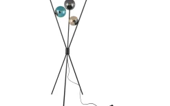 Lance Golvlampa 3xE14 svart