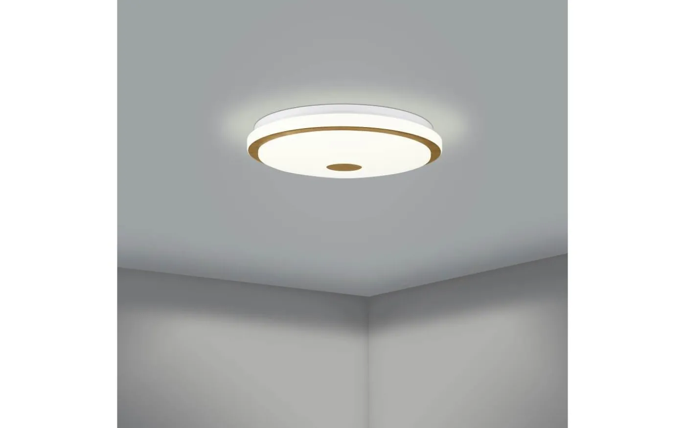 Lanciano Plafond 38cm LED 3000-5000K 24W med Fjärrkontroll Vit