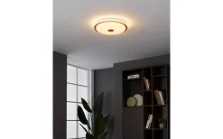 Lanciano Plafond 38cm LED 3000-5000K 24W med Fjärrkontroll Vit
