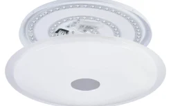 Lanciano Plafond 56cm LED 3000-5000K 33W med Fjärrkontroll Vit