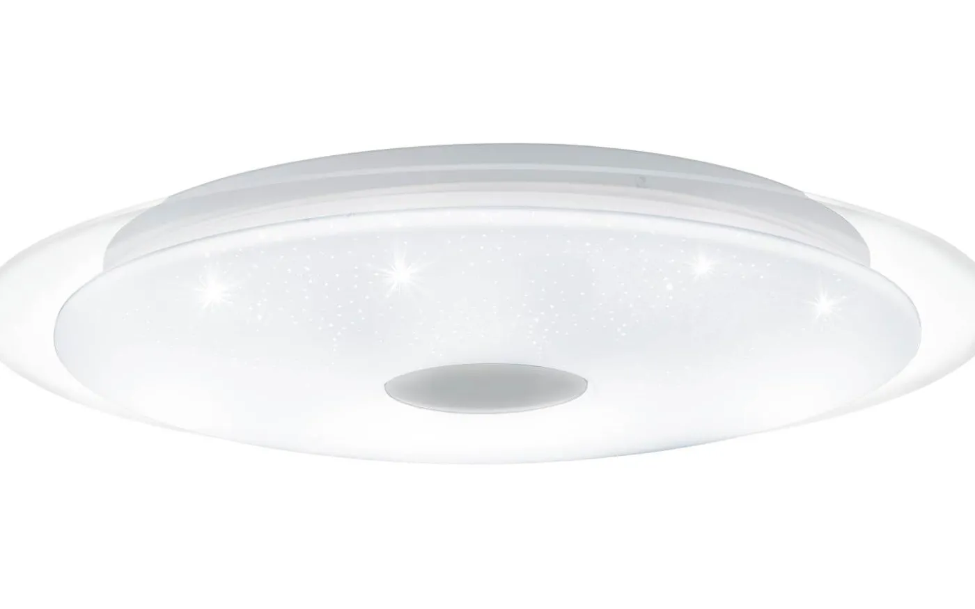 Lanciano Plafond 56cm LED 3000-5000K 33W med Fjärrkontroll Vit