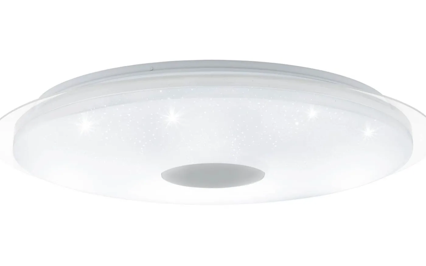 Lanciano Plafond 66cm LED 3000-5000K 36W med Fjärrkontroll Vit