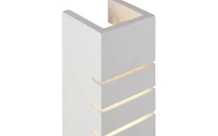 Lancio Square Vägglampa Gips Vit