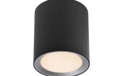 Landon Takspotlight LED 3-Steg DIM 14cm Svart IP44