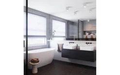 Landon Takspotlight LED 3-Steg DIM 14cm Vit IP44