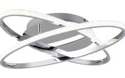 Lane Plafond LED krom/kristalleffekt 4000K