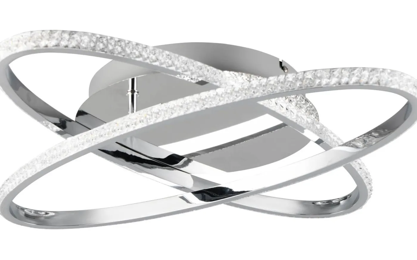 Lane Plafond LED krom/kristalleffekt 4000K