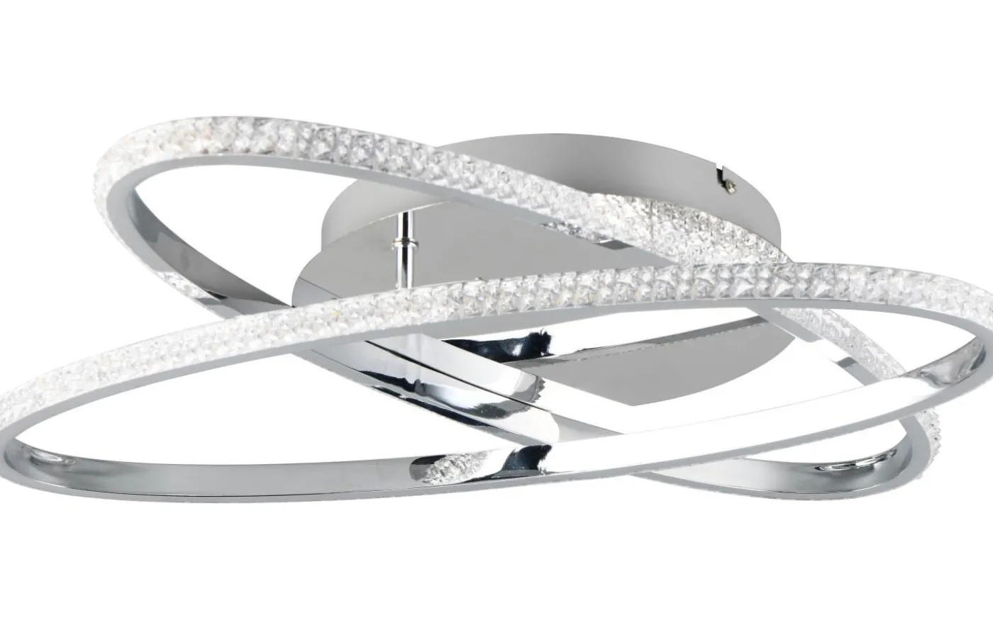 Lane Plafond LED krom/kristalleffekt 4000K