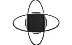 Lane Plafond LED mattsvart/kristalleffekt 4000K