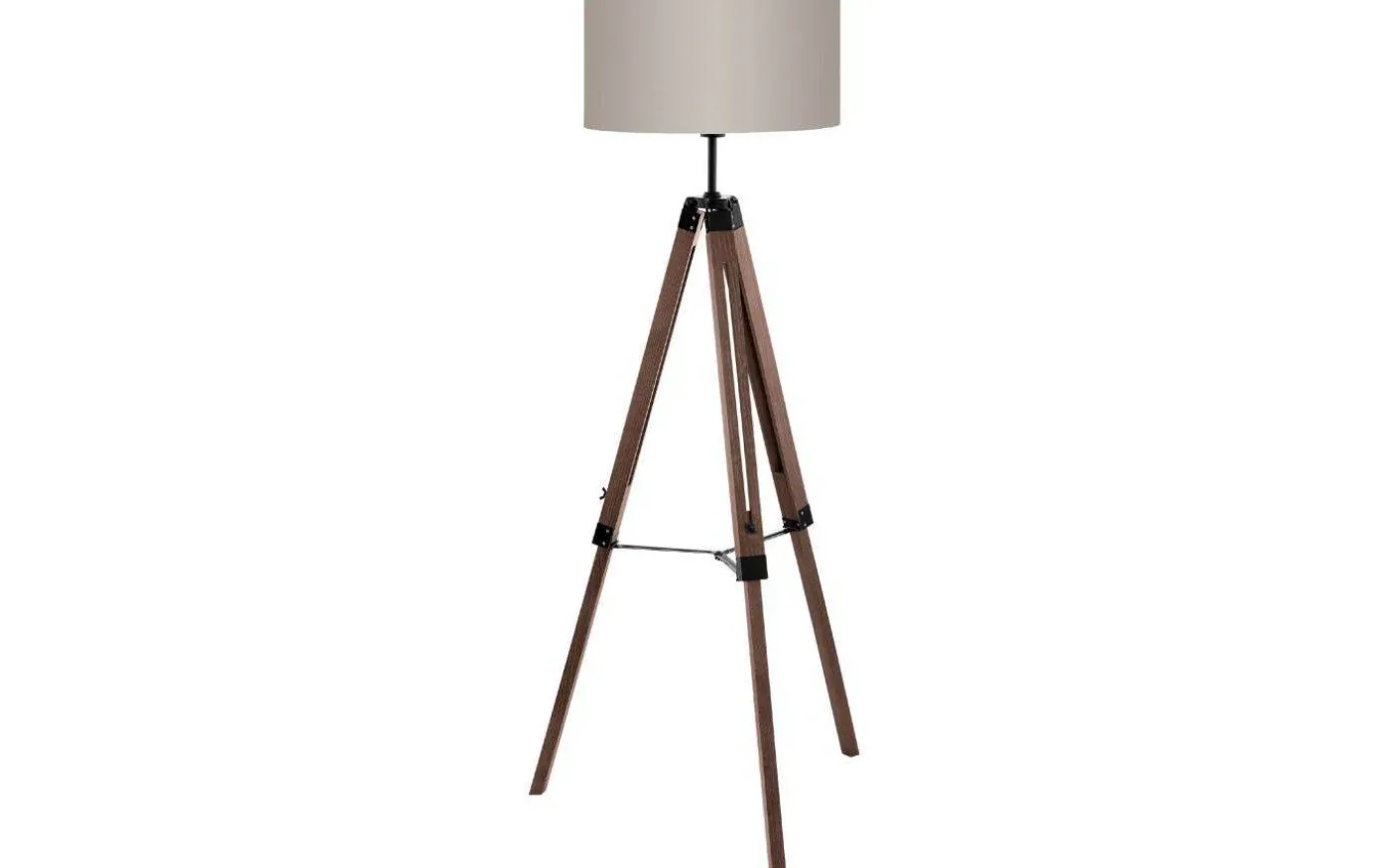 Lantada Golvlampa 143cm Svart/Taupe