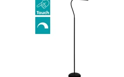 Laroa Golvlampa 130cm 4-Steg DIM LED 4000K 3,5W Svart