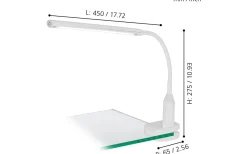 Laroa Klämspot 3-Steg DIM LED 4000K 4,5W Vit