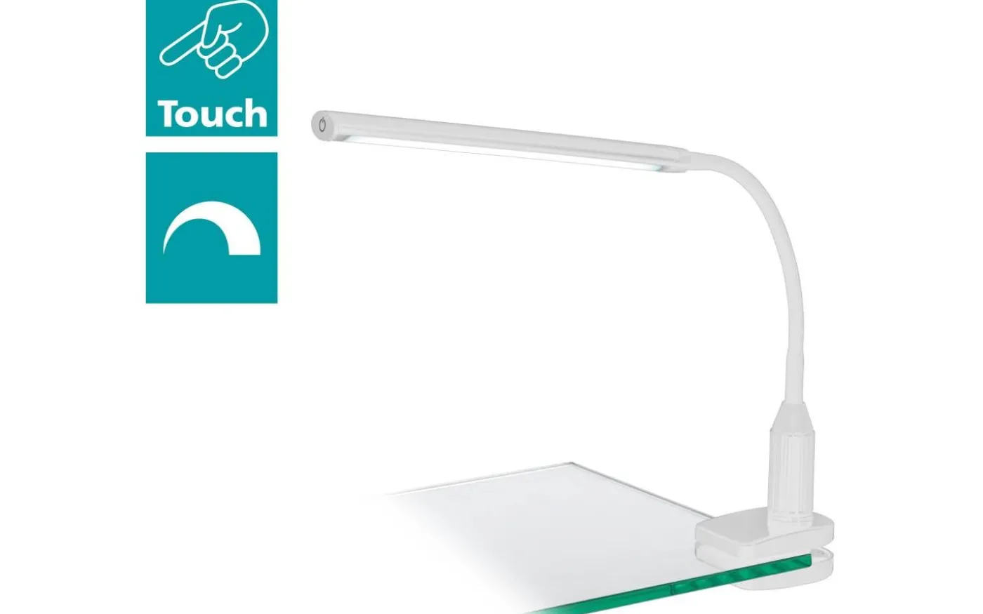 Laroa Klämspot 3-Steg DIM LED 4000K 4,5W Vit