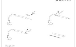 Laroa Klämspot 3-Steg DIM LED 4000K 4,5W Vit
