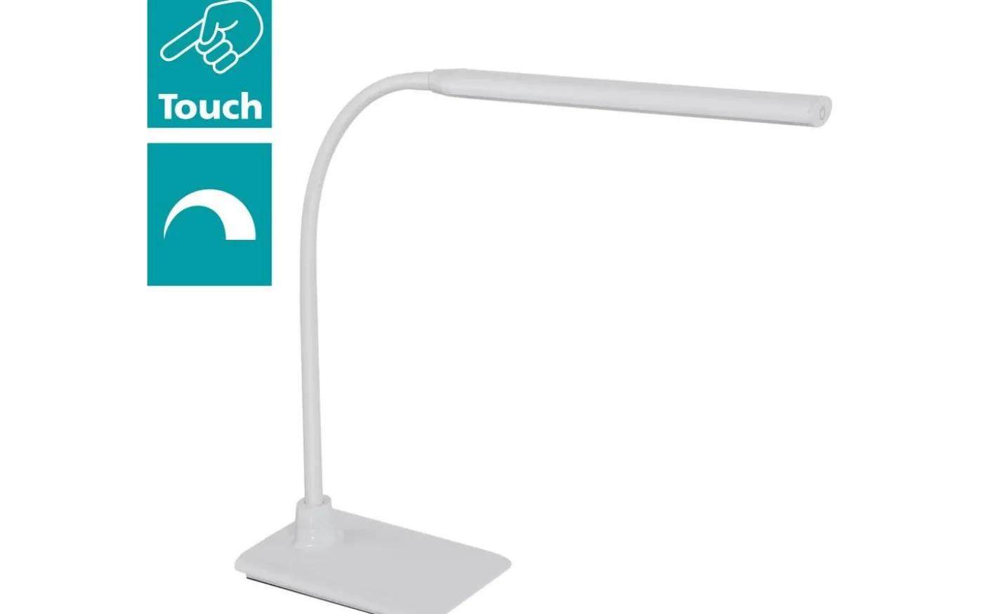 Laroa Skrivbordslampa 33cm LED 4000K 3,5W Vit