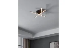 Lasana Plafond 50cm LED 3000K 10,5W Svart