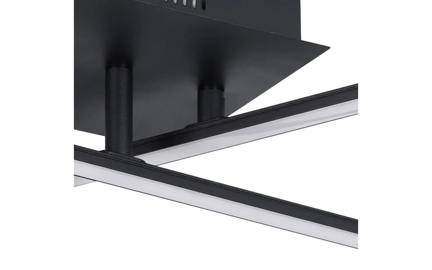 Lasana Plafond 50cm LED 3000K 10,5W Svart