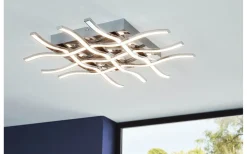 Lasana Plafond 50cm LED 3000K 36W Krom