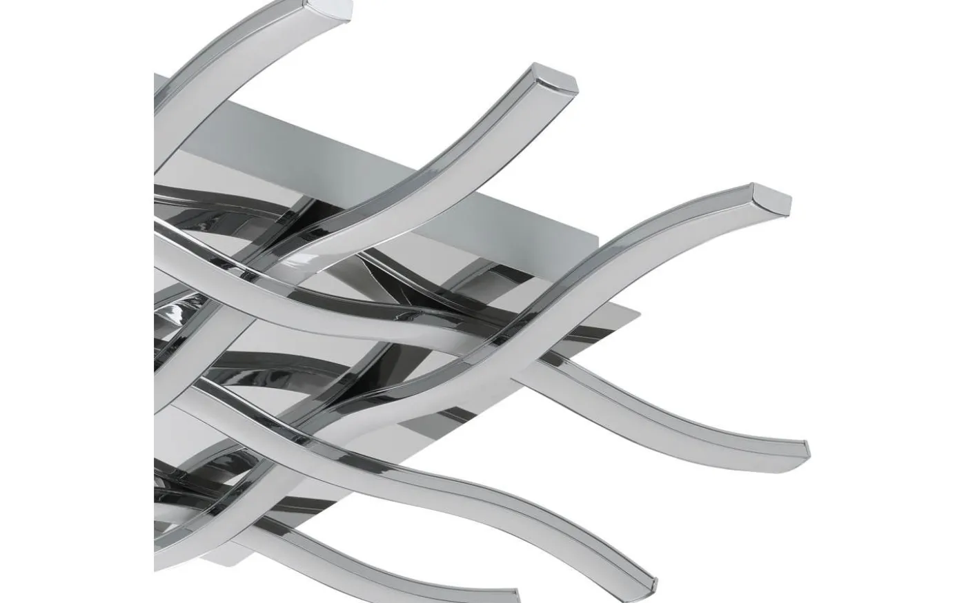 Lasana Plafond 50cm LED 3000K 36W Krom