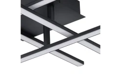 Lasana Plafond 50cm LED 3000K 21W Svart