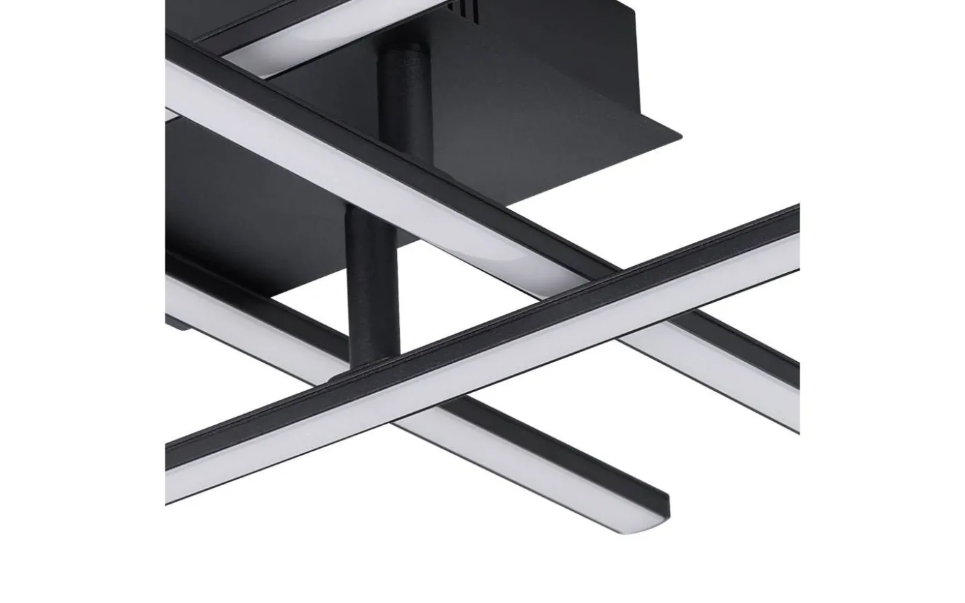 Lasana Plafond 50cm LED 3000K 21W Svart