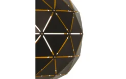 Lattice Taklampa 50cm Svart/Guld