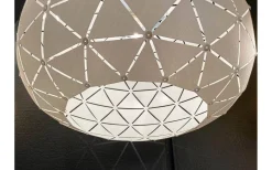Lattice Taklampa 50cm Vit