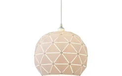 Lattice Taklampa 30cm Vit