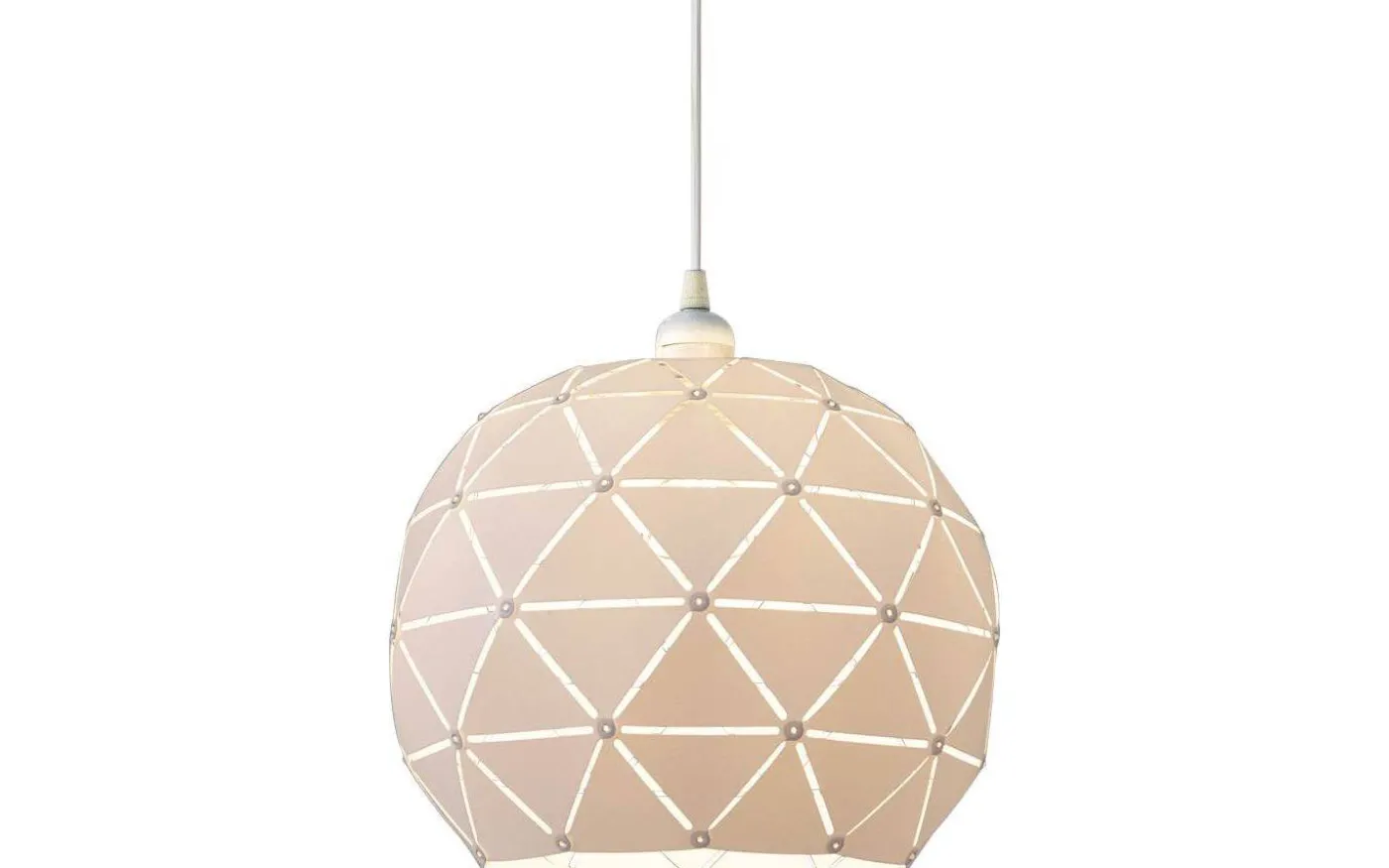 Lattice Taklampa 30cm Vit