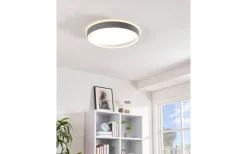Laurito Plafond 49cm LED 3000-6500K 24W med Fjärrkontroll Grå