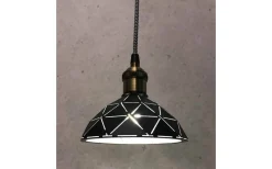 Lazer Fönsterlampa 15cm Svart/vit
