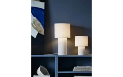 Leah Bordslampa 28cm Ljusbeige