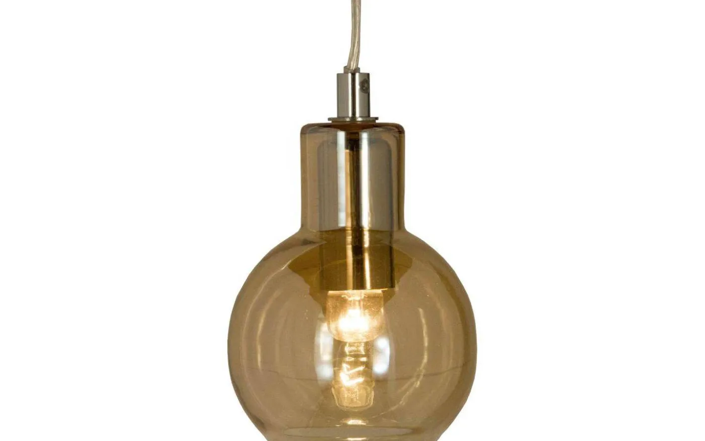 Leah Fönsterlampa 10cm Amber