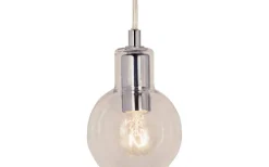 Leah Fönsterlampa 10cm Klarglas/Krom