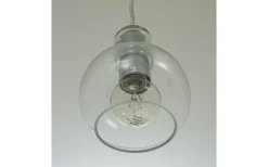 Leah Fönsterlampa 10cm Klarglas/Krom