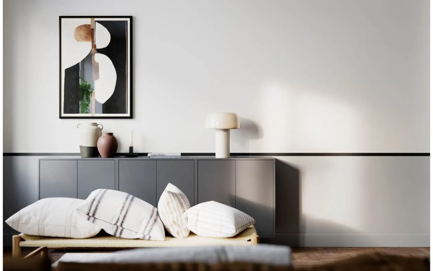 Lean On Me Bordslampa 41cm Beige