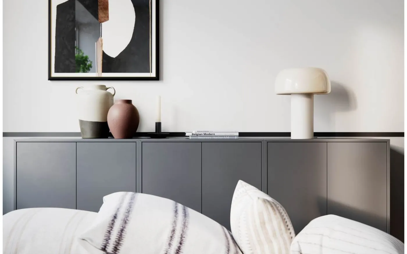 Lean On Me Bordslampa 41cm Beige