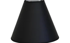 Leather Toppringskärm Ø22cm Svart