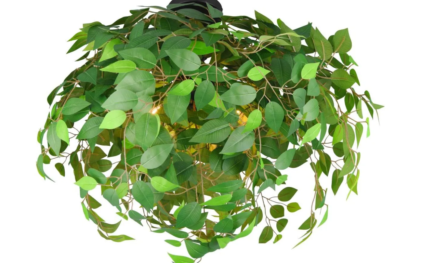 Leavy Plafond 70cm 3xE14 grön